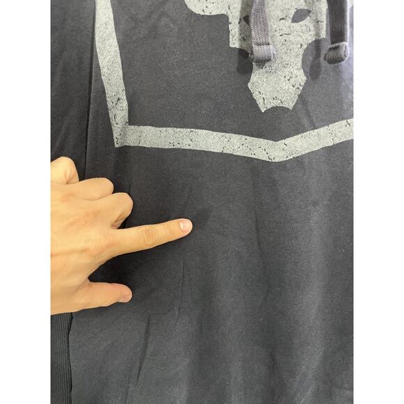 Under Armour Project Rock Hoodie XL Fleece Bull Streetwear Normcore Y2K Skater - Picture 4 of 16